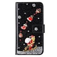 Case For Samsung Galaxy Note 20 Ultra Wallet Card Holder Christmas Glitter Shine Pearl Diamond Buckle PU Leather Case For Samsung S20 Plus S10 Plus S9 Plus S8 Plus S7 Edge Note 10 Plus A51 A71