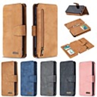 Case For Samsung Galaxy Note 20 Ultra Wallet Card Holder with Stand Full Body Cases Solid Colored PU Leather Galaxy A21S A11 A31 A41 A51 A71 A81 A91 A10 A20E M10