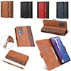 Case For Samsung Galaxy Note 20 Ultra Wallet Card Holder with Stand Full Body Cases Solid Colored PU Leather Galaxy S20 Plus S9 S10E S10 5G Note 10 A50S A30 A7 2018