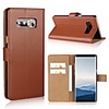 Case For Samsung Galaxy Note 8 / Note 5 / Note 4 Wallet / Card Holder / Flip Full Body Cases Solid Colored Hard PU Leather