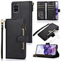 Case For Samsung Galaxy Note 8 Note 9 Note 10 A10 A30 A20 A40 A50 A50S A30S A70 A70S Card Holder Flip Magnetic Full Body Cases Solid Colored PU Leather