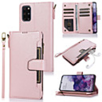 Case For Samsung Galaxy Note 8 Note 9 Note 10 A10 A30 A20 A40 A50 A50S A30S A70 A70S Card Holder Flip Magnetic Full Body Cases Solid Colored PU Leather