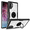 Case For Samsung Galaxy Note 9 / Galaxy Note 10 / Galaxy Note 10 Plus Ring Holder Back Cover Transparent TPU / PC / Metal