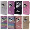Case For Samsung Galaxy Note 9 / Note 8 / Galaxy Note 10 Wallet / Card Holder / Shockproof Full Body Cases Heart / Glitter Shine PU Leather / TPU Case For Samsung Galaxy Note 10 / Galaxy Note 10 Plus