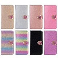 Case For Samsung Galaxy Note 9 / Note 8 / Galaxy Note 10 Wallet / Card Holder / Shockproof Full Body Cases Heart PU Leather / TPU Case For Samsung Galaxy Note 10 / Galaxy Note 10 Plus