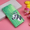 Case For Samsung Galaxy Note 9 / Note 8 / Galaxy Note 10 Wallet / Card Holder / with Stand Full Body Cases Panda PU Leather