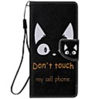 Case For Samsung Galaxy Note 9 / Note 8 / Note 5 Wallet / Card Holder / with Stand Full Body Cases Cat PU Leather For Samsung Galaxy Note 10/Note 10 Plus/Note 4