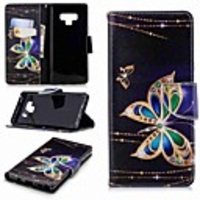 Case For Samsung Galaxy Note 9 / Note 8 Wallet / Card Holder / with Stand Full Body Cases Butterfly Hard PU Leather