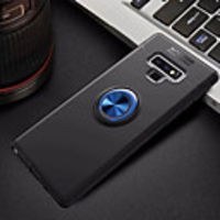 Case For Samsung Galaxy Note 9 with Stand / Ring Holder Back Cover Solid Colored Soft TPU