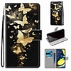 Case For Samsung Galaxy S10 / S10 Plus / S10 E Wallet / Card Holder / with Stand Golden Butterfly PU Leather / TPU for A10s / A20s / A50(2019) / A70(2019) / A90(2019) / Note 10 Plus / J6 Plus(2018)