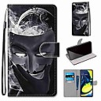 Case For Samsung Galaxy S10 / S10 Plus / S10 E Wallet / Card Holder / with Stand Smoke Mask PU Leather / TPU for A10s / A20s / A50(2019) / A70(2019) / A90(2019) / Note 10 Plus / J6 Plus(2018)