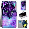 Case For Samsung Galaxy S10 / S10 Plus / S10 E Wallet / Card Holder / with Stand Tiger Drinking Wate PU Leather / TPU for A10s / A20s / A50(2019) / A70(2019) / A90(2019) / Note 10 Plus / J6 Plus(2018)