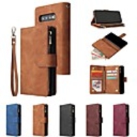 Case For Samsung Galaxy S10 Plus / S10E / S9 Plus Wallet / Card Holder / Shockproof Multi-Function Pocket PU Leather Case For Samsung Galaxy S10 / S9 / S8 / S8 Plus