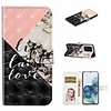 Case For Samsung Galaxy S10 Plus / S20 Plus / S20 Ultra S9 Plus Shockproof / with Stand / Flip Full Body Cases Sexy Lady / Geometric Pattern / Marble PU Leather