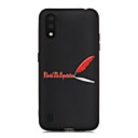 Case For Samsung Galaxy S10E Ultra-thin Frosted Back Cover Word Phrase Feathers TPU Soft Galaxy A7 2018 J4 J6 Plus S8 S9 S10 Plus A10 A30 A40 A50S A70 A80 A90 A2 Core