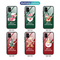 Case For Samsung Galaxy S20 / S20 Plus / Note 20 Shockproof Back Cover Cartoon / Christmas TPU