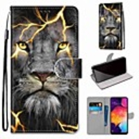 Case For Samsung Galaxy S20 / S20 Plus / S20 Ultra Wallet / Card Holder / with Stand Full Body Cases Lion PU Leather / TPU for A51 / A71 / A81 / A91 / A01 / A21 / A50(2019) / A30s(2019) / A30(2019)