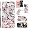 Case For Samsung Galaxy S20 FE 5G Wallet Card Holder with Stand Full Body Cases Animal PU Leather Galaxy Note 20 Ultra Note 10 S10 Plus S10E A51 A71 A80 A90 5G