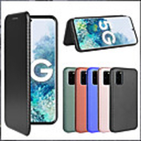 Case For Samsung Galaxy S20 FE 5G Card Holder / Shockproof / Magnetic Full Body Cases Lines / Waves / Solid Colored TPU / PC For Galaxy M51