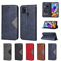 Case For Samsung Galaxy S20 FE Wallet Card Holder with Stand Full Body Cases Solid Colored PU Leather Galaxy Note 20 Ultra Note 10 Plus S10E A21S A31 A51 A71 A81 A91 M31