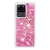 Case For Samsung Galaxy S20 Plus / S20 Ultra / Galaxy S10 Flowing Liquid / Glitter Shine Back Cover Solid Colored TPU