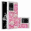 Case For Samsung Galaxy S20 Plus / S20 Ultra / Galaxy S10 Flowing Liquid / Pattern / Glitter Shine Back Cover Scenery TPU