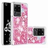 Case For Samsung Galaxy S20 Plus / S20 Ultra / Galaxy S10 Flowing Liquid / Pattern / Glitter Shine Back Cover sky TPU