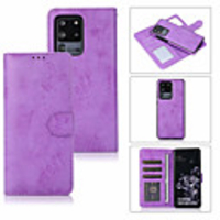 Case For Samsung Galaxy S20 Plus / S20 Ultra / S20 Card Holder / Flip Full Body Cases Solid Colored PU Leather / TPU