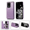 Case For Samsung Galaxy S20 Plus / S20 Ultra / S20 Card Holder / Shockproof / Magnetic Back Cover Solid Colored / Flower PU Leather / TPU