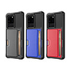 Case For Samsung Galaxy S20 Plus / S20 Ultra / S20 Card Holder / Shockproof Back Cover Solid Colored PU Leather / TPU