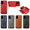 Case For Samsung Galaxy S20 Plus / S20 Ultra / S20 Card Holder / with Stand / Magnetic Back Cover Solid Colored PU Leather