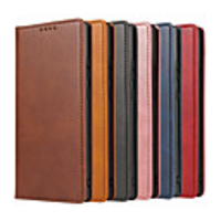 Case For Samsung Galaxy S20 Plus / S20 Ultra / S20 Card Holder Full Body Cases Solid Colored PU Leather