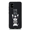 Case For Samsung Galaxy S20 Plus / S20 Ultra / S20 Frosted / Pattern Back Cover Dog / Word / Phrase TPU