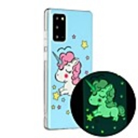 Case For Samsung Galaxy S20 Plus / S20 Ultra / S20 Glow in the Dark / Pattern Back Cover Animal TPU