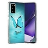 Case For Samsung Galaxy S20 Plus / S20 Ultra / S20 Glow in the Dark / Pattern Back Cover Butterfly TPU