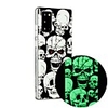 Case For Samsung Galaxy S20 Plus / S20 Ultra / S20 Glow in the Dark / Pattern Back Cover Skull TPU