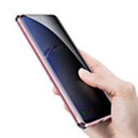 Case For Samsung Galaxy S20 Plus / S20 Ultra / S20 Mirror Full Body Cases Solid Colored Tempered Glass / Aluminium