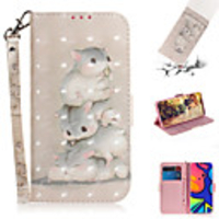 Case For Samsung Galaxy S20 Plus / S20 Ultra / S20 Shockproof Full Body Cases Animal / Cartoon PU Leather / TPU