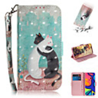 Case For Samsung Galaxy S20 Plus / S20 Ultra / S20 Shockproof Full Body Cases Animal / Cartoon PU Leather / TPU