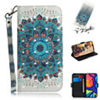 Case For Samsung Galaxy S20 Plus / S20 Ultra / S20 Shockproof Full Body Cases Cartoon / Flower PU Leather / TPU