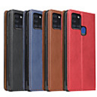 Case For Samsung Galaxy S20 Plus / S20 Ultra / S20 Shockproof Full Body Cases Solid Colored PU Leather