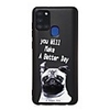 Case For Samsung Galaxy S20 Plus / S20 Ultra / S20 Ultra-thin / Frosted Back Cover Dog / Word / Phrase TPU