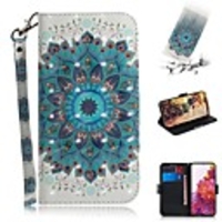 Case For Samsung Galaxy S20 Plus / S20 Ultra / S20 Wallet / Card Holder / with Stand Full Body Cases Flower PU Leather