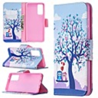 Case For Samsung Galaxy S20 Plus / S20 Ultra / S20 Wallet / Card Holder / with Stand Full Body Cases Tree PU Leather