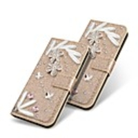 Case For Samsung Galaxy S20 Plus /Note 20 Ultra /S10 Plus Wallet / Card Holder / with Stand Glitter Shine Diamond Feathers PU Leather Case For Samsung S9 Plus /S8 Plus /S7 Edge/Note 10 Pro /A51/A71