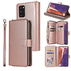 Case For Samsung Galaxy S20 Plus S20 ULTRA S20 S10 LITE S10 PLUS S10 E S10 S9 S8 Plus S9 S8 A81 71 51 41 31 21 11 01 A70 50 40 30 Card Holder Flip Magnetic Full Body Cases Solid Colored PU Leather miniinthebox