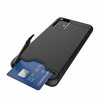 Case For Samsung Galaxy S20 S20 Plus S20 Ultra Card Holder Shockproof with Stand Back Cover Solid Colored S10 S10 Plus S10E S9 S9 Plus miniinthebox