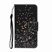 Case For Samsung Galaxy S20 S20 Plus S20 Ultra Wallet Card Holder with Stand Full Body Cases Black Five-pointed Star PU Leather TPU for Galaxy A21 A11 A01 A51 A71 A41 A31 A21S