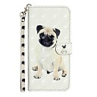 Case For Samsung Galaxy S20 S20 Plus S20 Ultra Wallet Card Holder with Stand Full Body Cases Pug PU Leather TPU for Galaxy A21s Galaxy A01 Galaxy A31 Galaxy A41 Galaxy A51 Galaxy A71