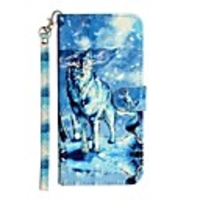 Case For Samsung Galaxy S20 S20 Plus S20 Ultra Wallet Card Holder with Stand Full Body Cases Snow Mountain Wolf PU Leather TPU for Galaxy A21s Galaxy A01 Galaxy A31 Galaxy A41 Galaxy A51 Galaxy A71